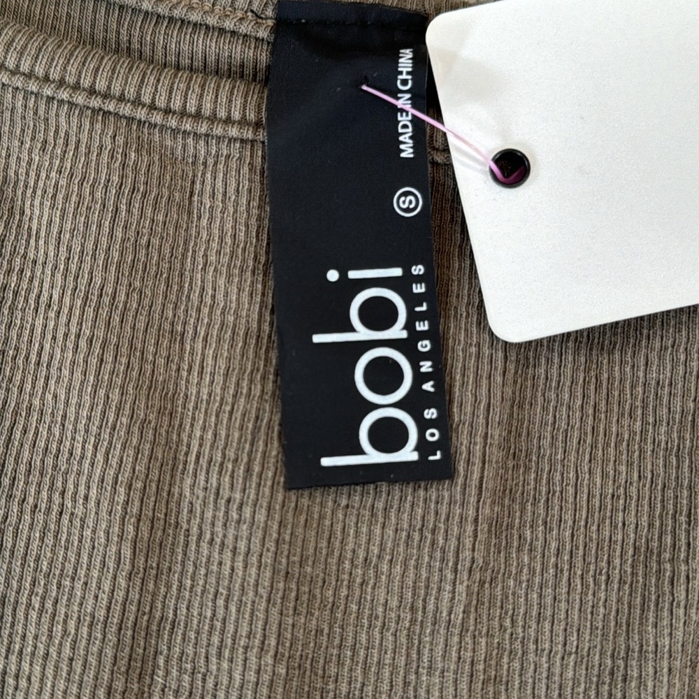 Bobi Ribbed Tank Bodysuit - Picture 6 of 9